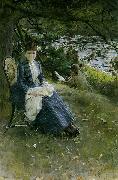 Anders Zorn, In Scotland (Mrs. Symons)